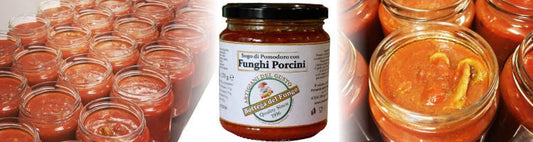 Sugo di Pomodoro con Funghi Porcini