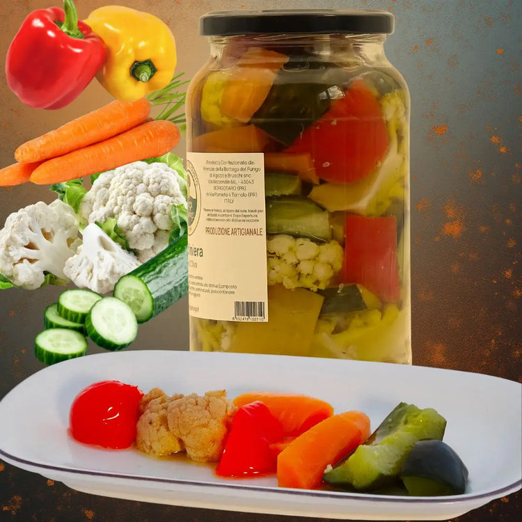 Giardiniera in olio d'oliva