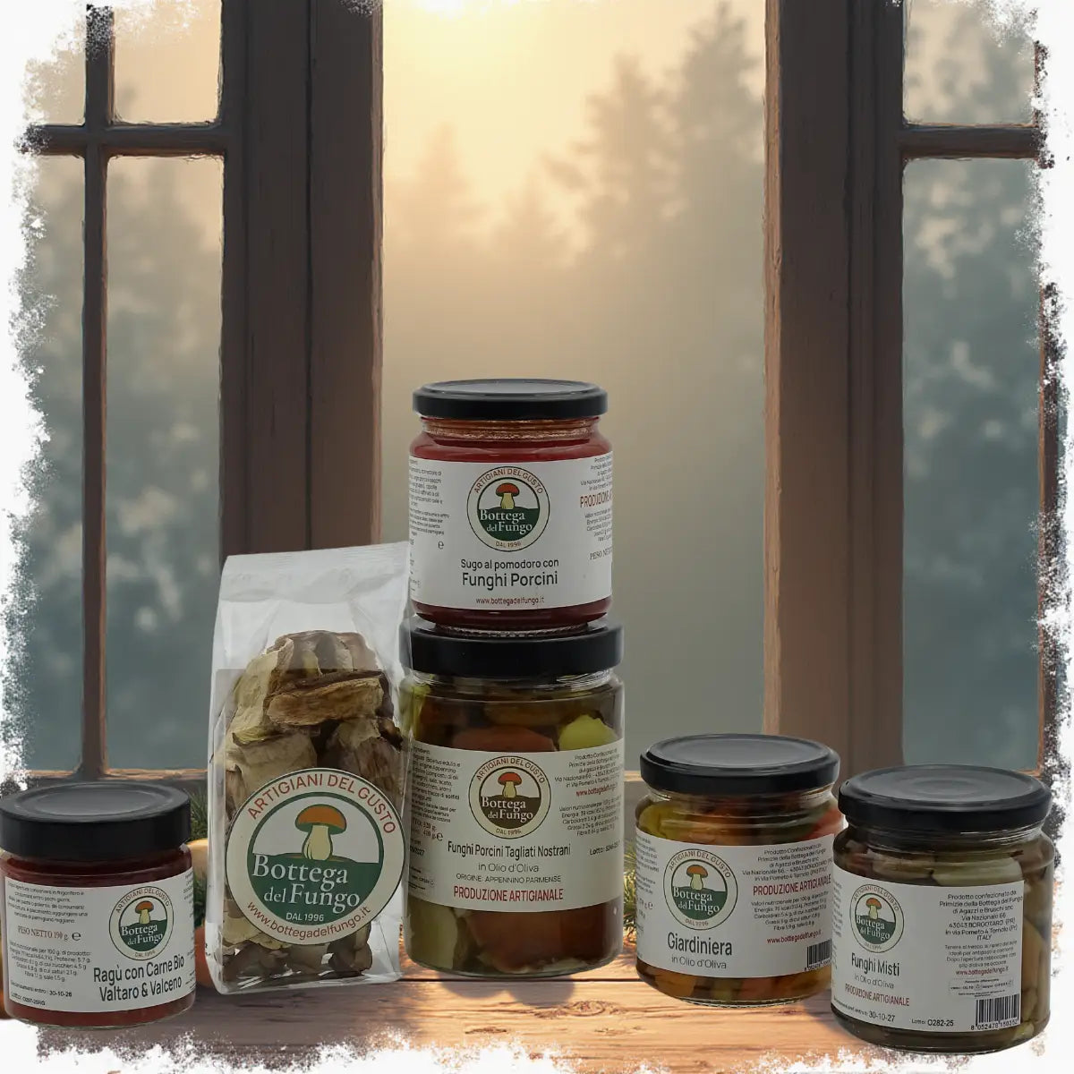 Cesto Castagneto in ambientazione