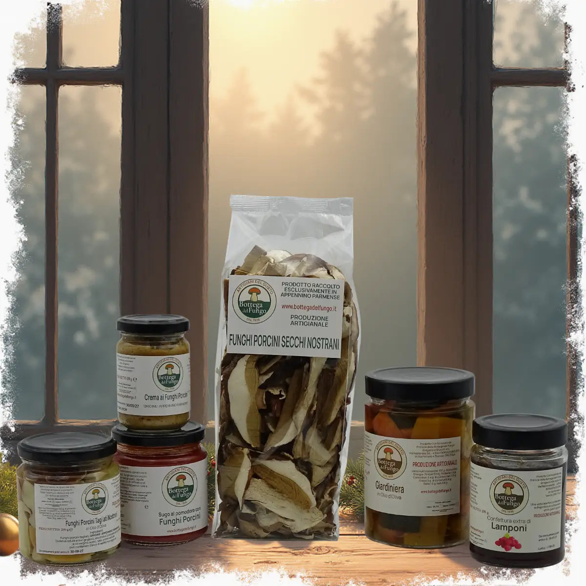 Cesto Querceto in ambientazione