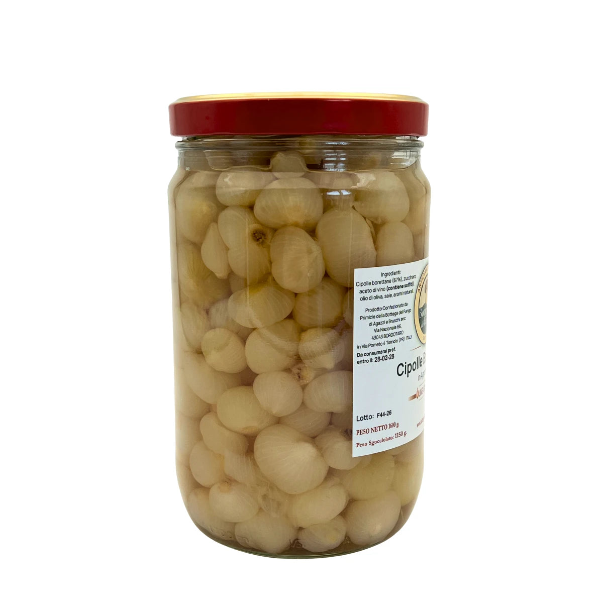 Cipolle Borettane in Agrodolce 1600 g