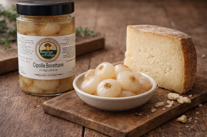 cipolle borettane in agrodolce bottega del fungo