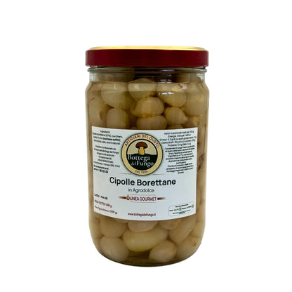 Cipolle borettane in agrodolce | vaso 1600 g