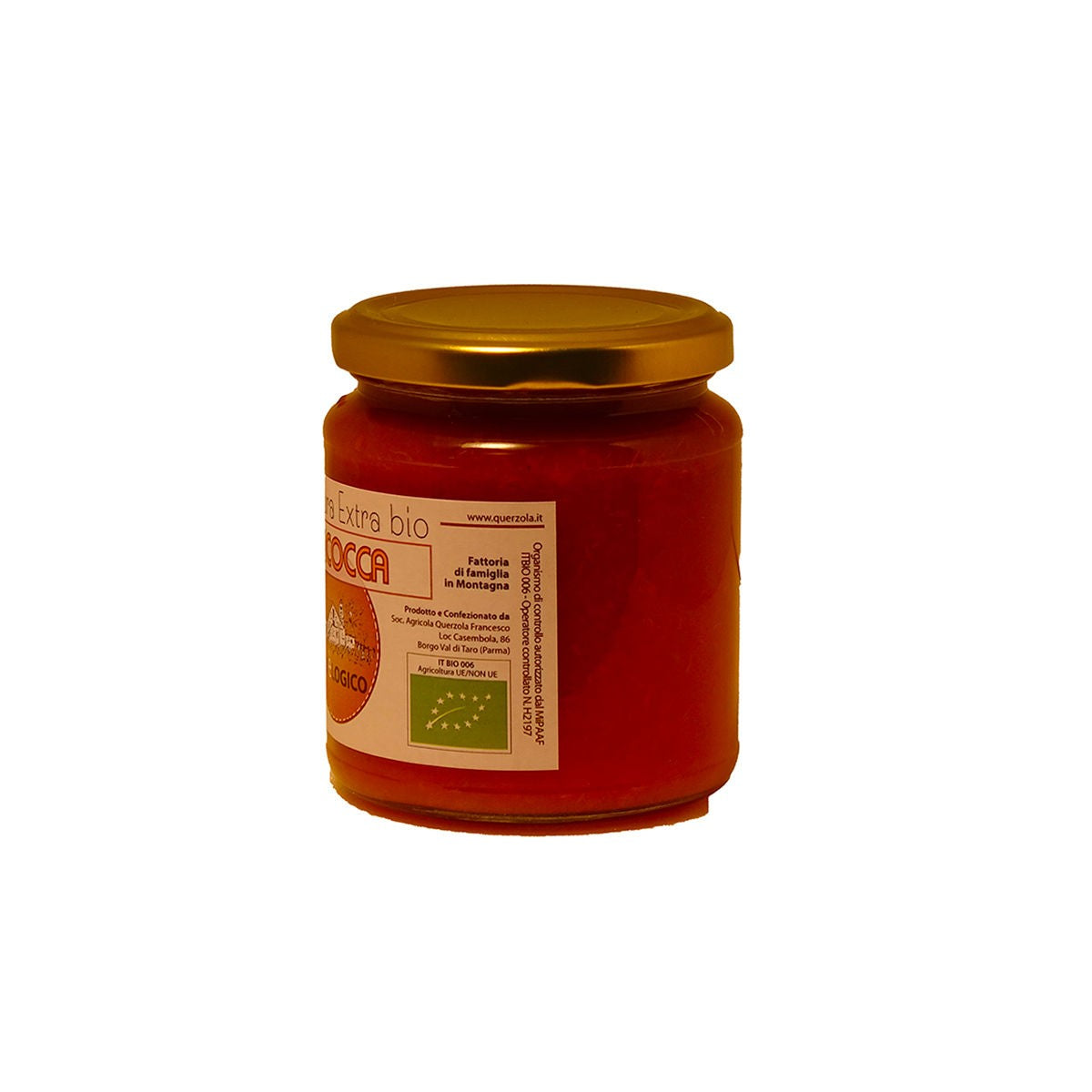 Confettura extra di Albicocca agricoltura bio 340g