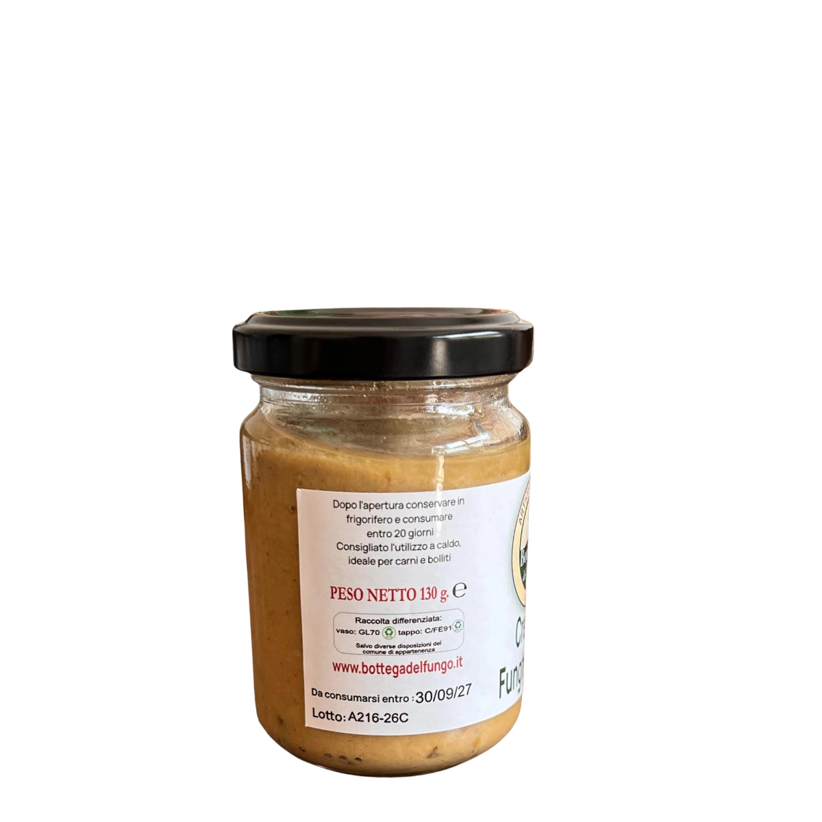 Crema ai funghi porcini vaso da 130 g