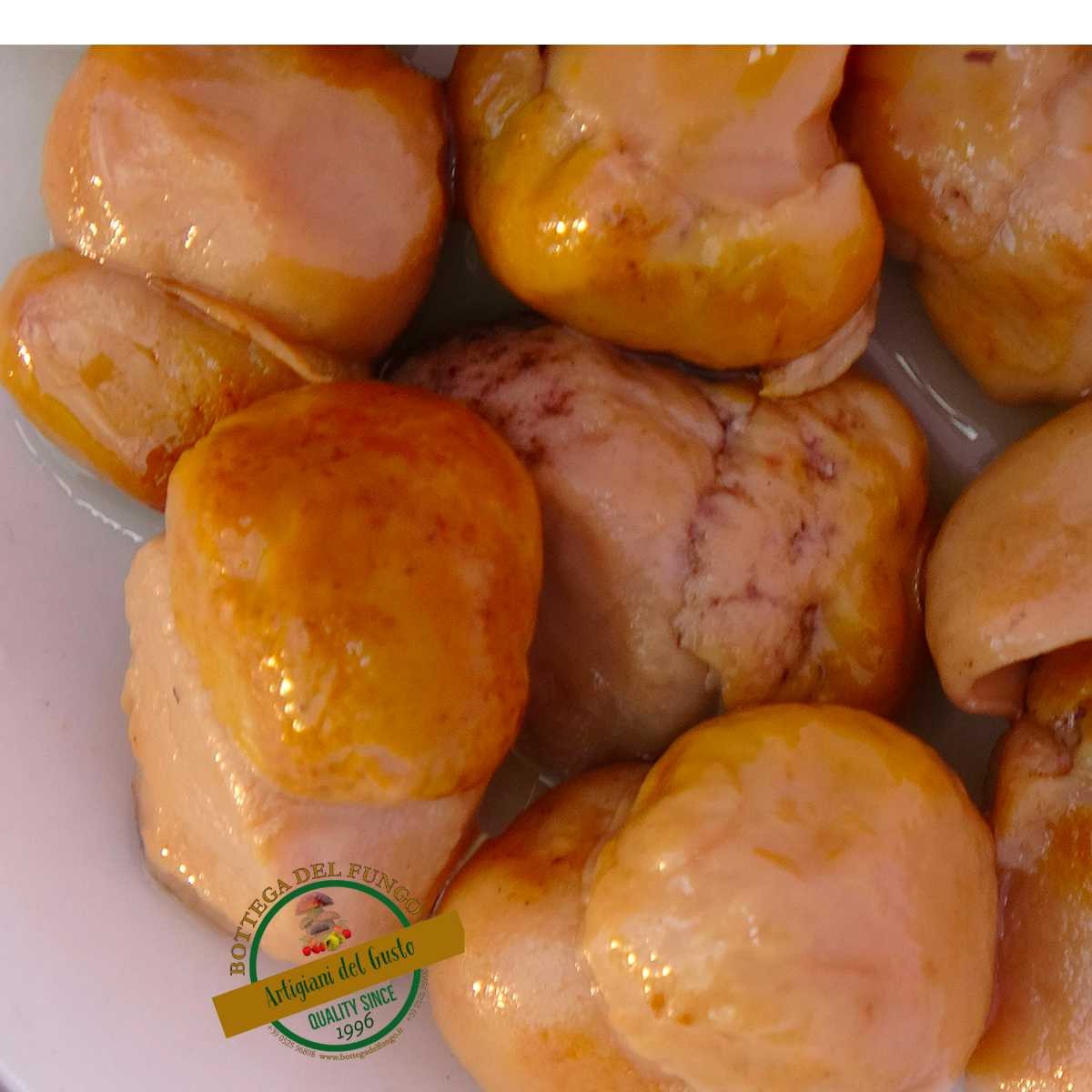 Funghi Porcini interi bianchi in olio d'oliva 520g