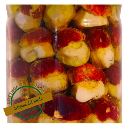 Funghi Porcini interi testa nera in olio d'oliva 2900g