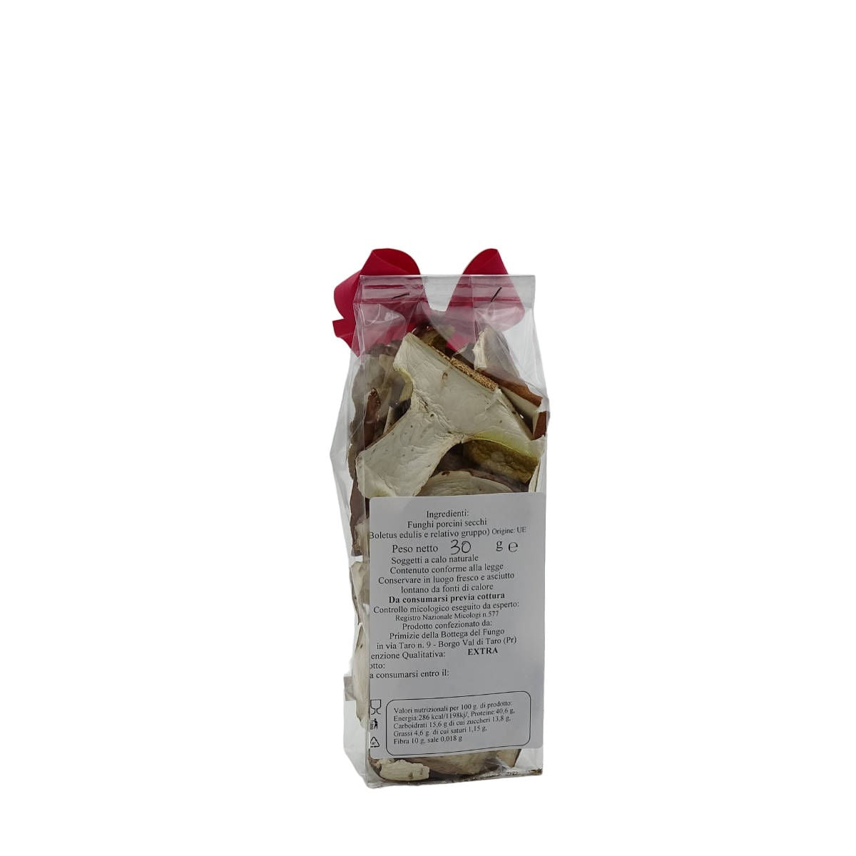 Funghi Porcini secchi "tipo extra" Sacchetto 30g