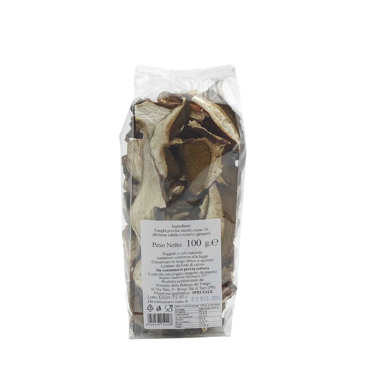 Funghi Porcini secchi "tipo speciale" Sacchetto 100g