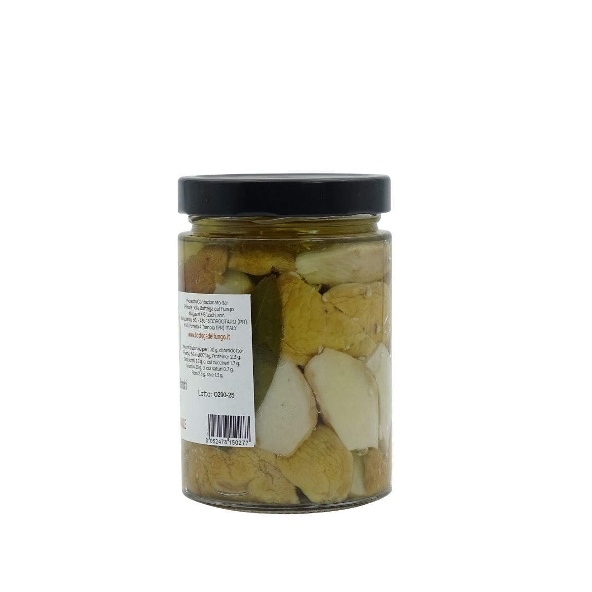 Funghi Porcini tagliati bianchi in olio d'oliva 520g