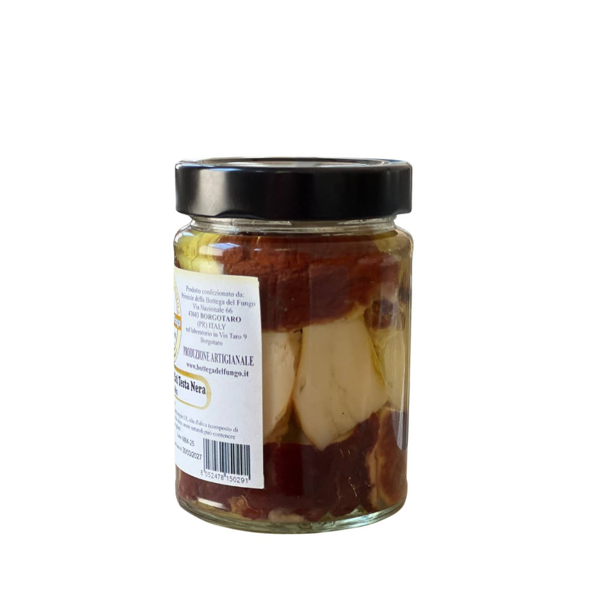Funghi Porcini tagliati testa nera in olio d'oliva 290g