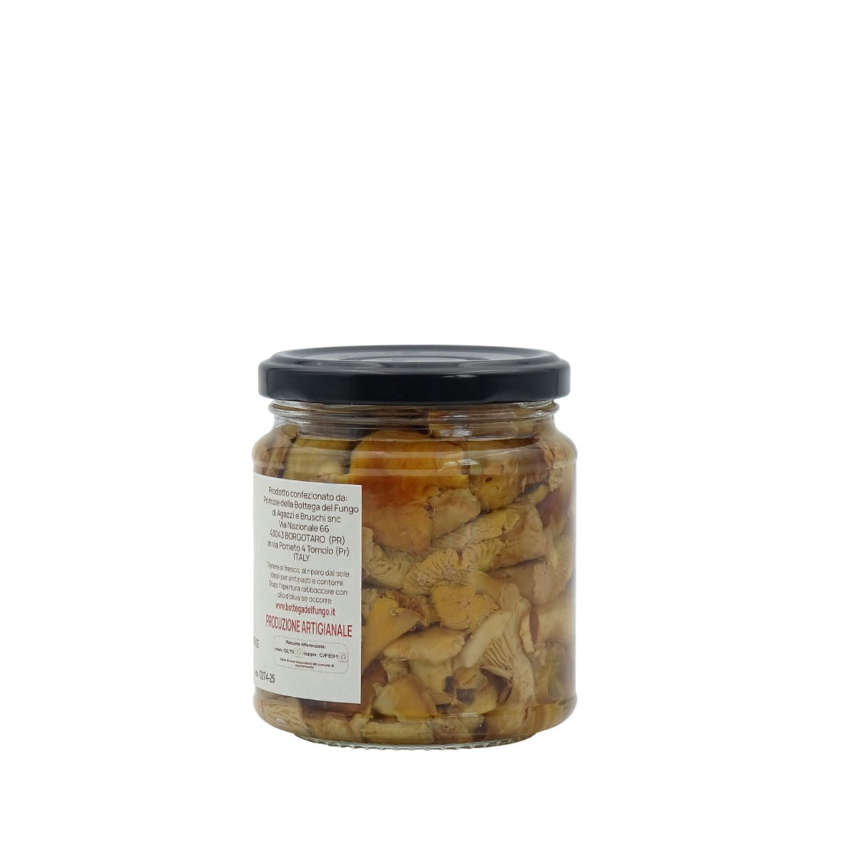 Funghi Galletti in olio d'oliva 290g Origine:ALTA VAL VALTARO