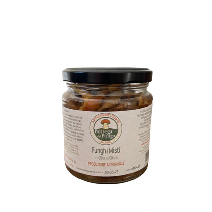 Funghi misti in olio d'oliva 270 g