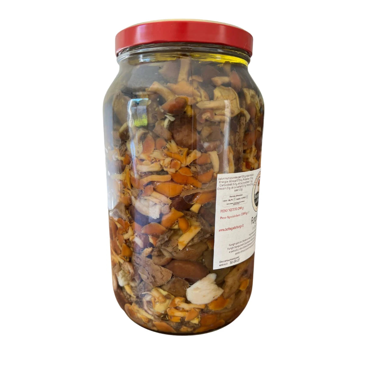 Funghi misti in olio d'oliva 2900 g