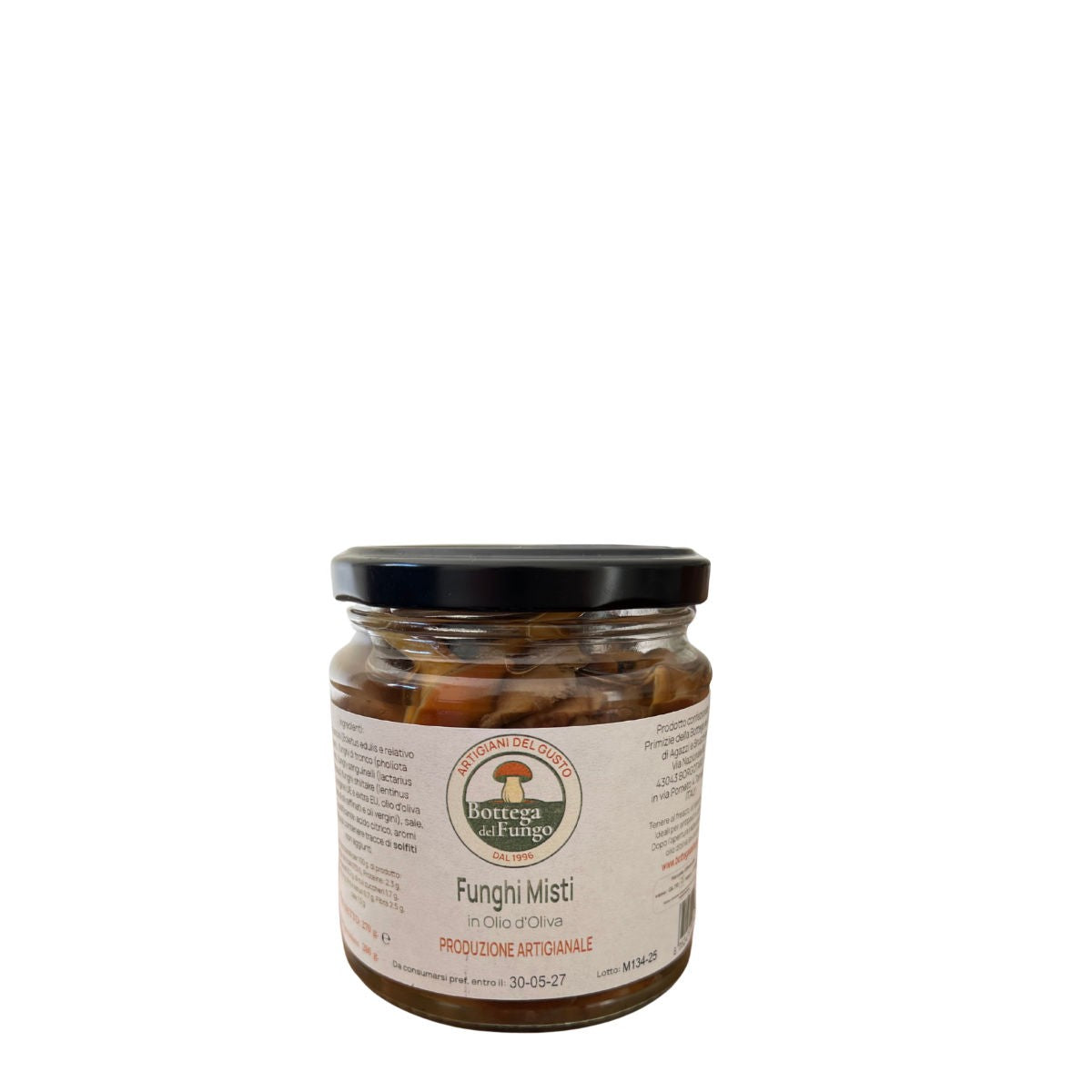 Funghi misti in olio d'oliva 270g