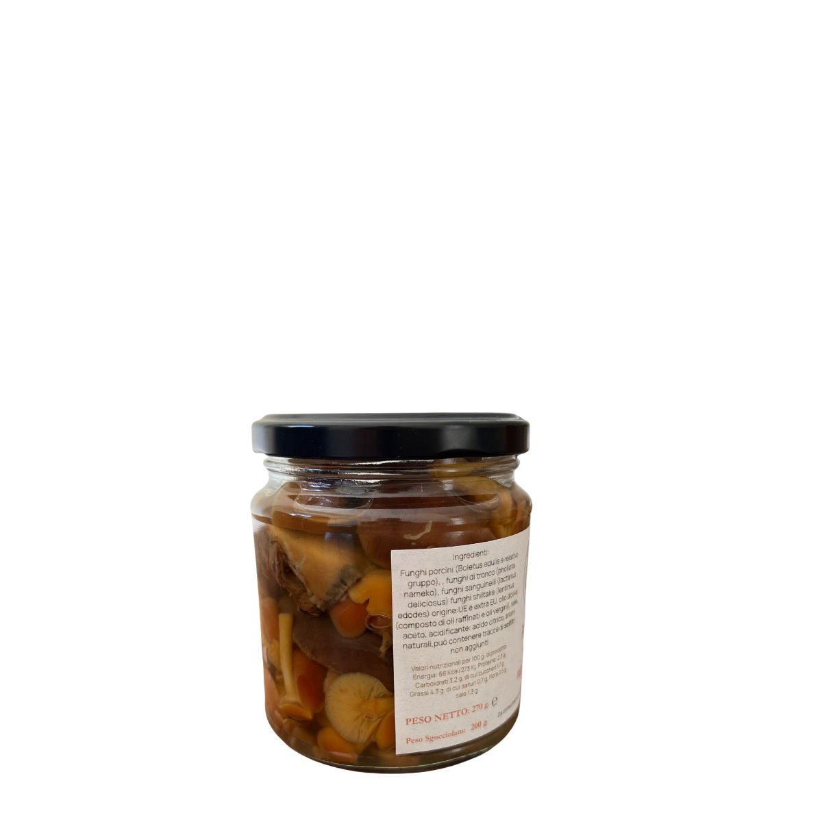 Funghi misti in olio d'oliva 270g