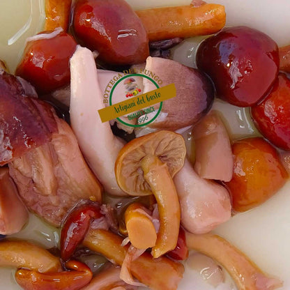 Funghi misti in olio d'oliva 270g