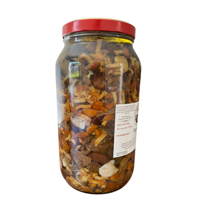 Funghi misti in olio d'oliva 2900g.