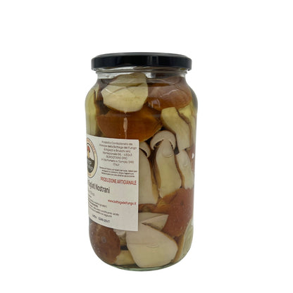 Funghi Porcini Nostrani in olio d'oliva 1000g