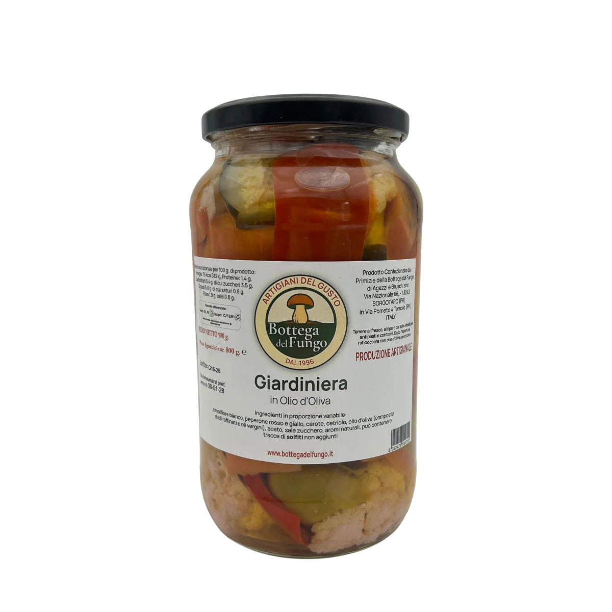 Giardiniera in olio d'oliva 1000 g