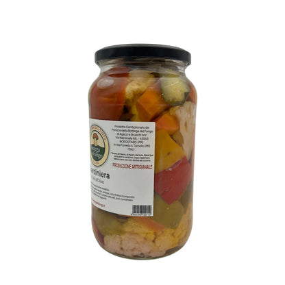 Giardiniera in olio d'oliva | Vaso da 1000 g