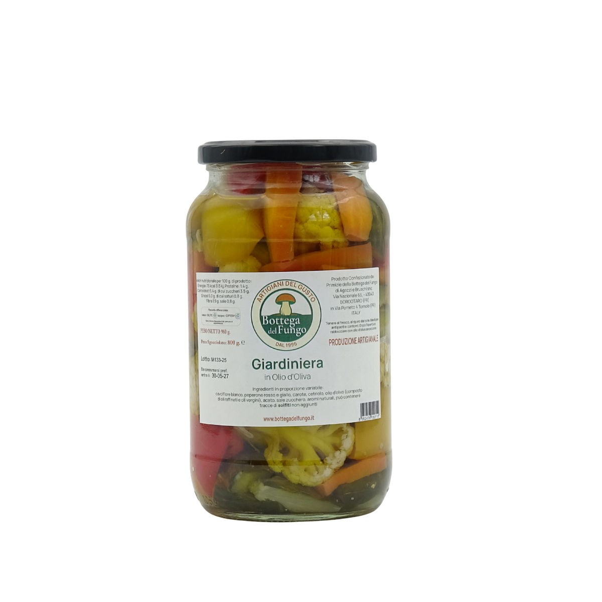 Giardiniera in olio d'oliva 1050g