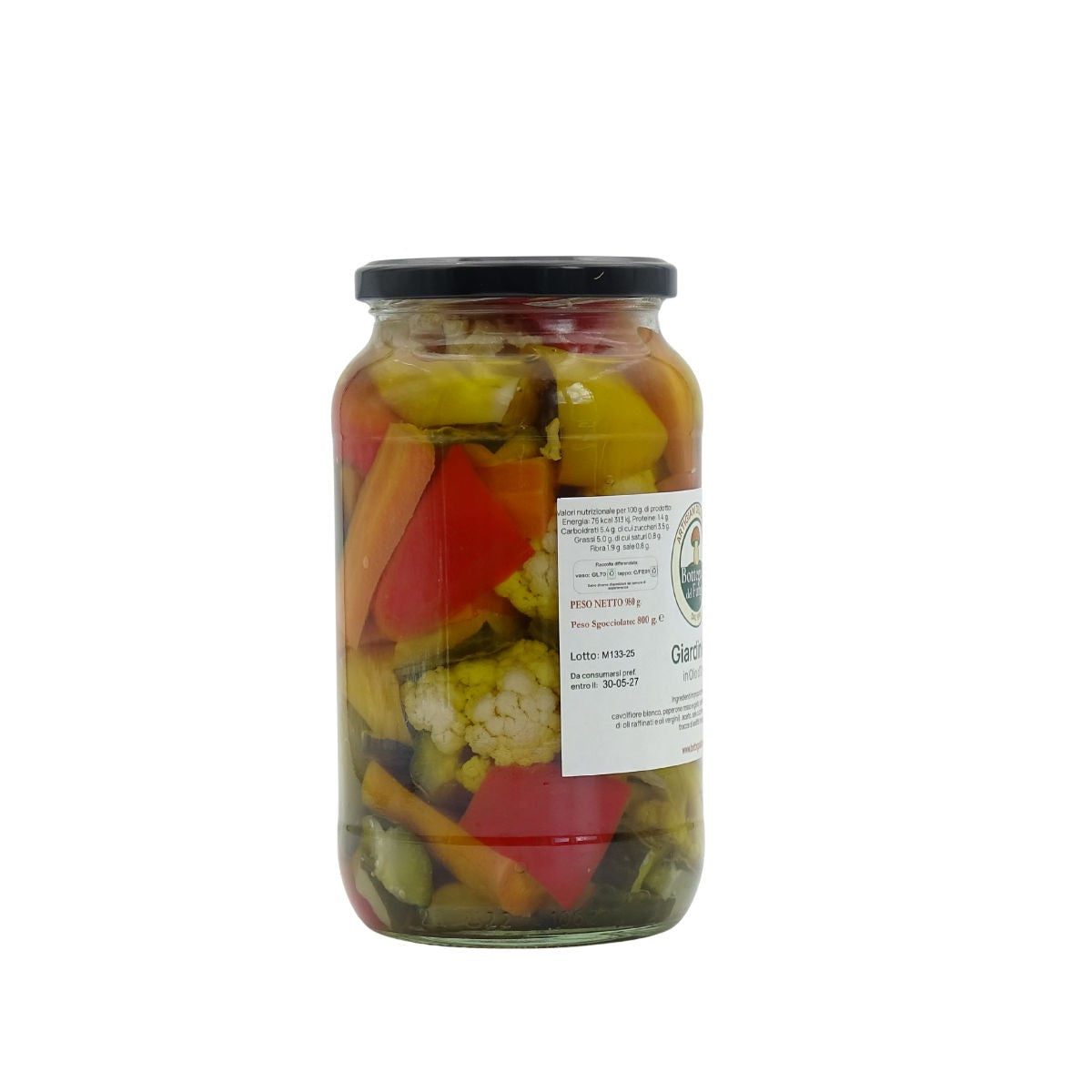 Giardiniera in olio d'oliva 1050g