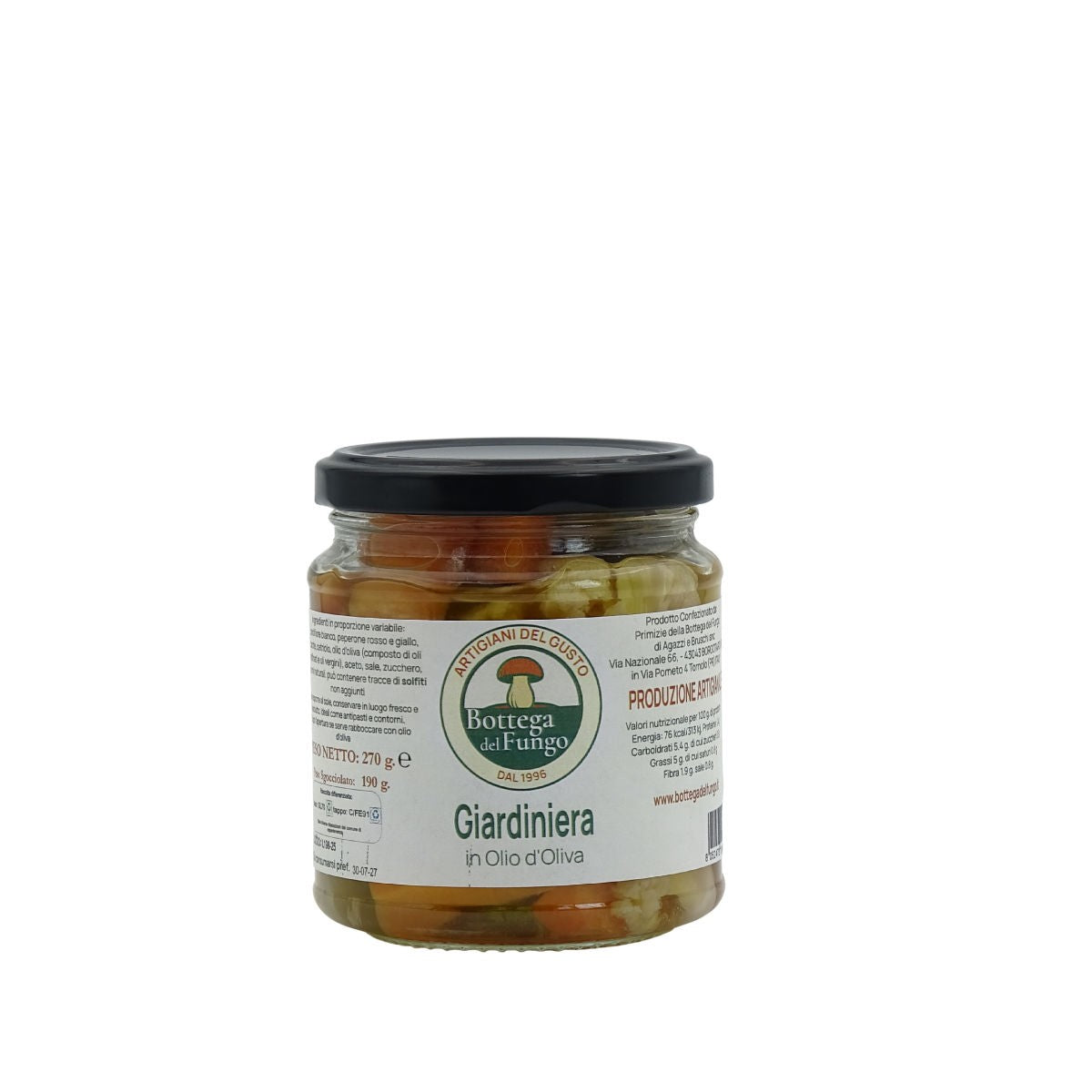 Giardiniera in olio d'oliva 270g