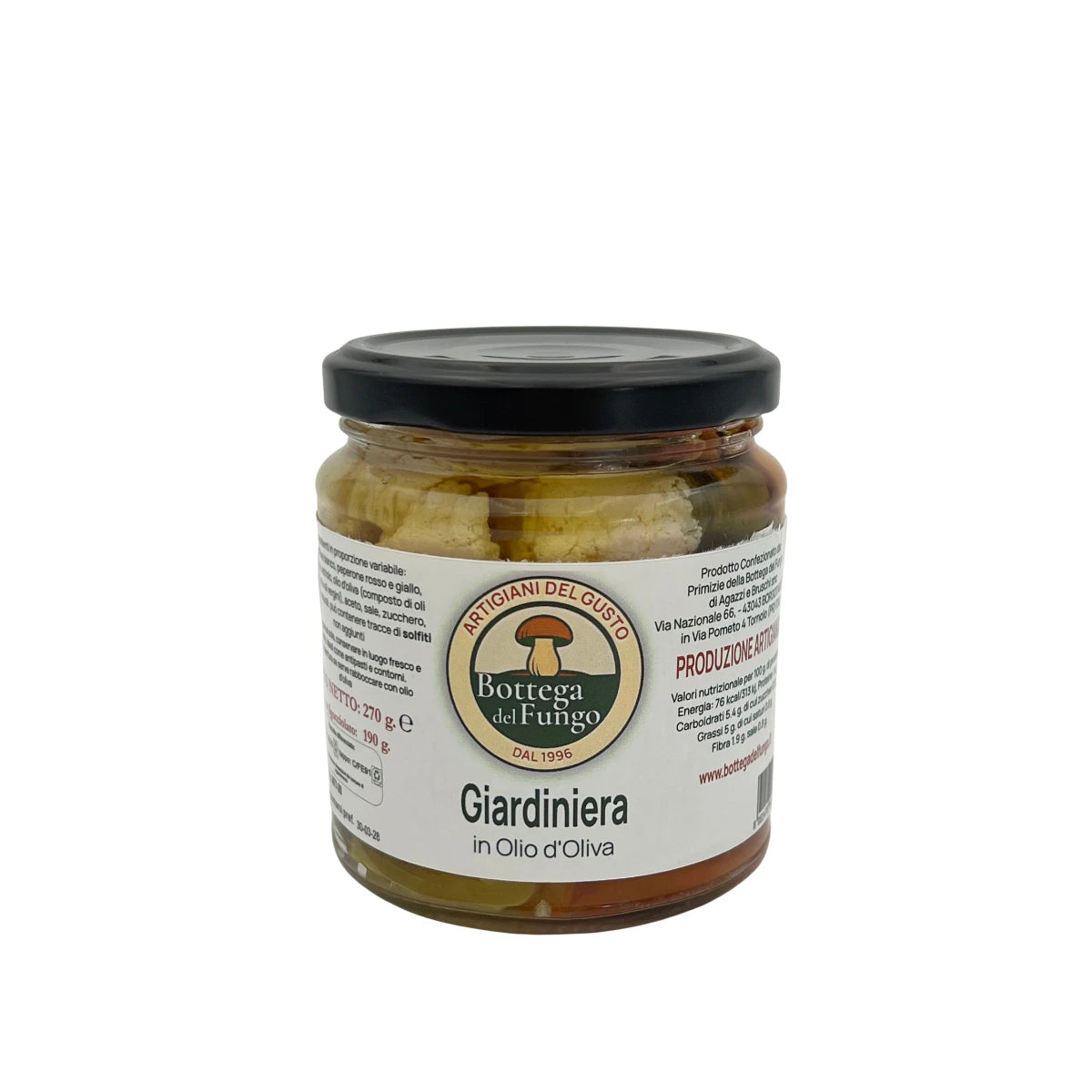 Giardiniera in olio d'oliva 290 g