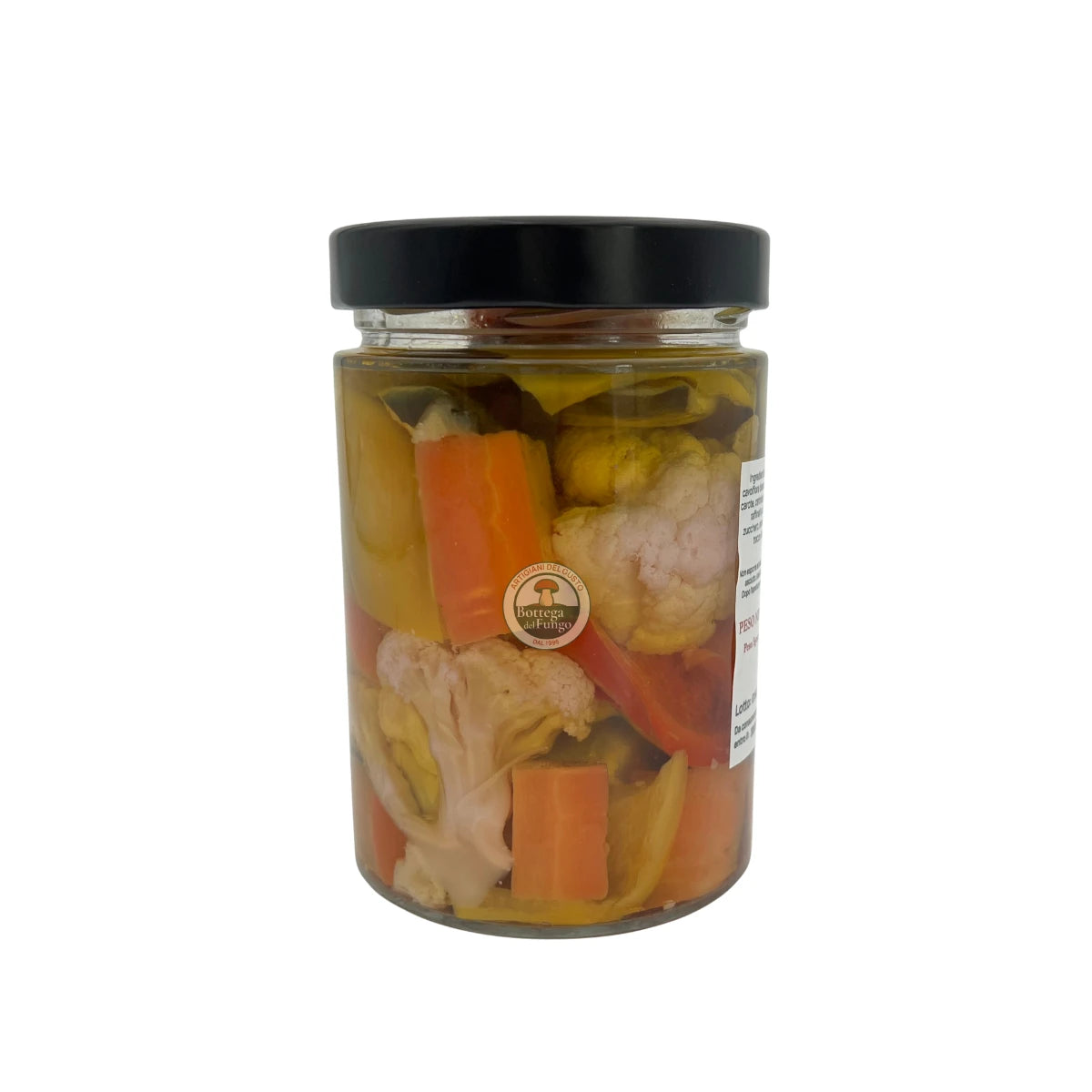 Giardiniera in olio d'oliva | vaso da 500