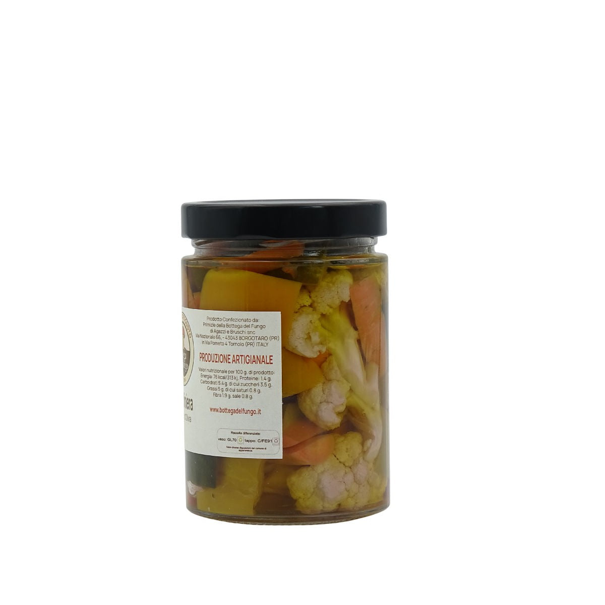 Giardiniera in olio d'oliva 500g