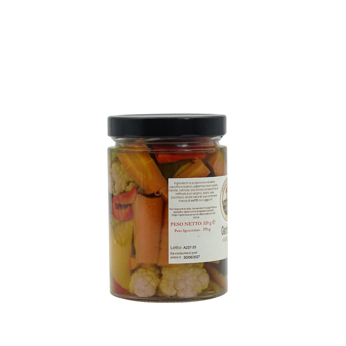 Giardiniera in olio d'oliva 500g