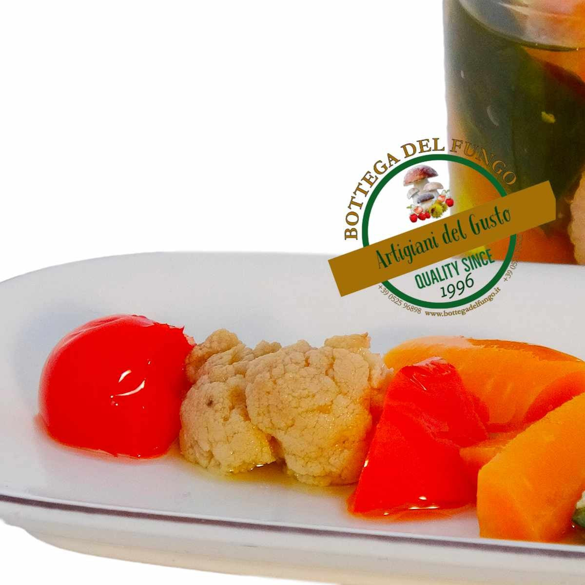 Giardiniera in olio d'oliva 500g