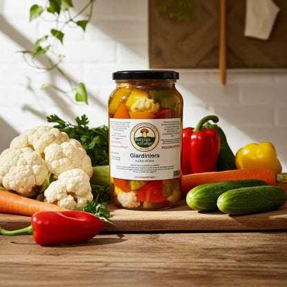 Giardiniera sott'olio | Bottega del Fungo | vaso 1000