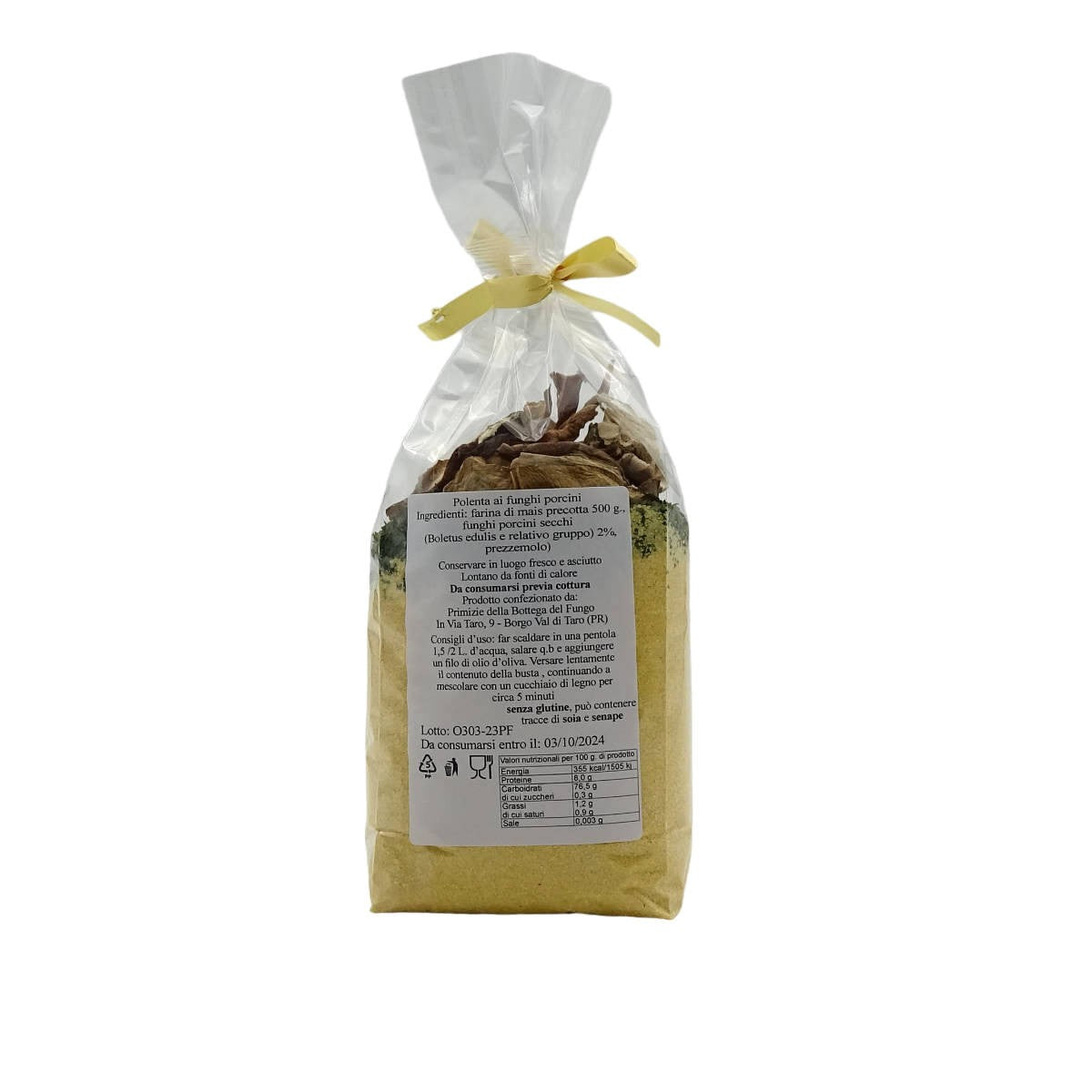 Polenta ai funghi porcini 500g