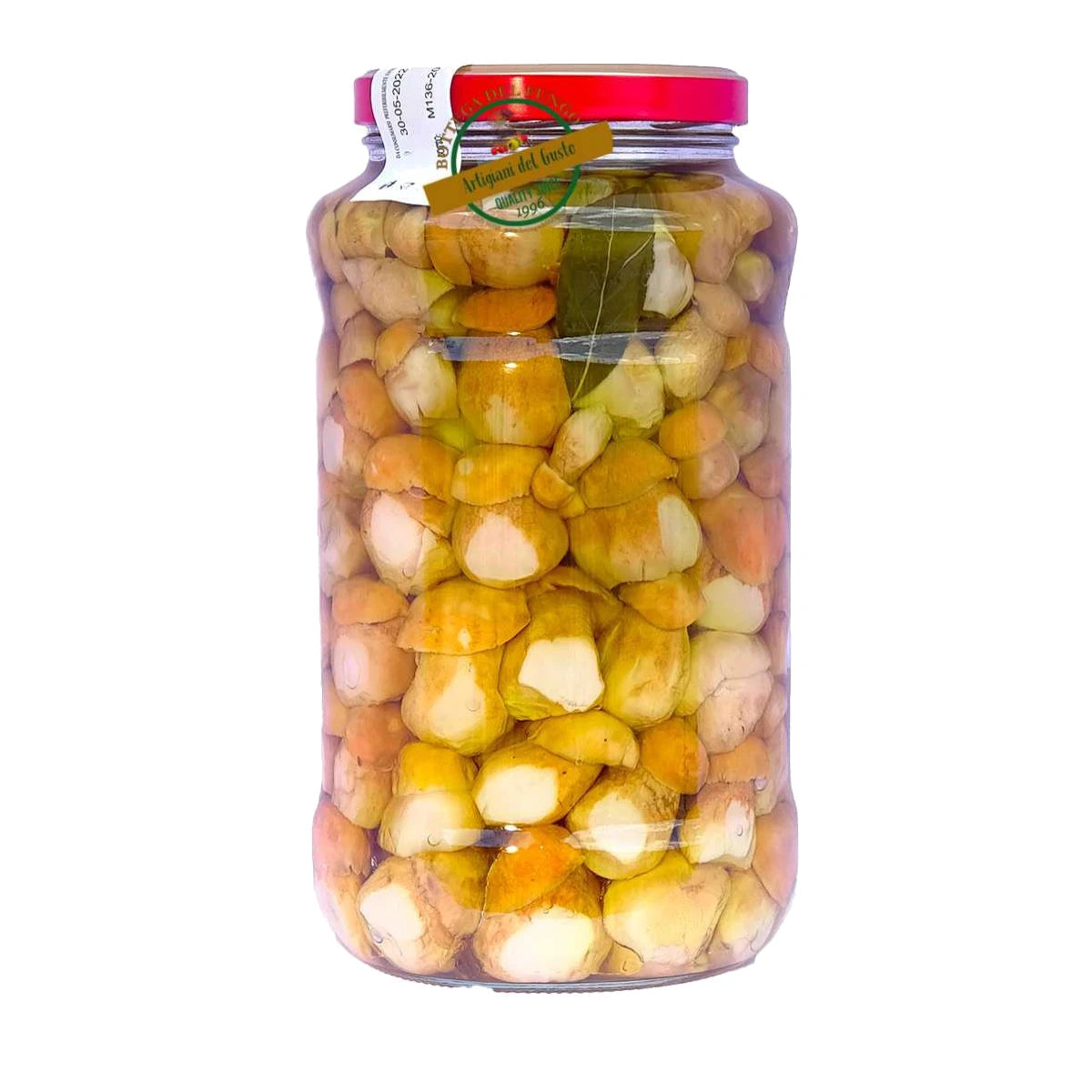 Porcini interi bianchi in olio d'oliva 2900 g