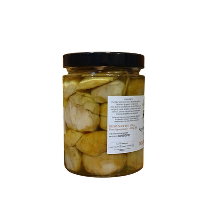 Funghi Porcini interi bianchi in olio d'oliva 290 g