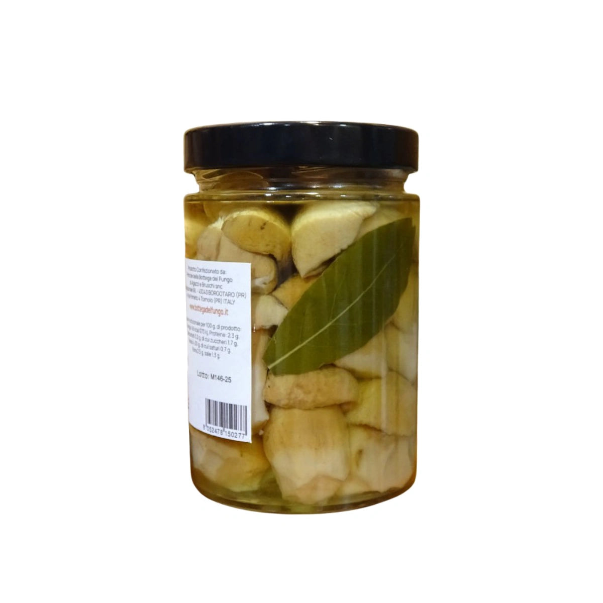 Funghi Porcini interi bianchi in olio d'oliva 520 g
