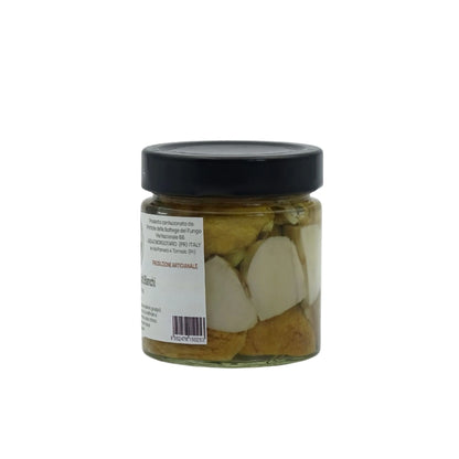 Funghi Porcini tagliati bianchi in olio d'oliva 190 g
