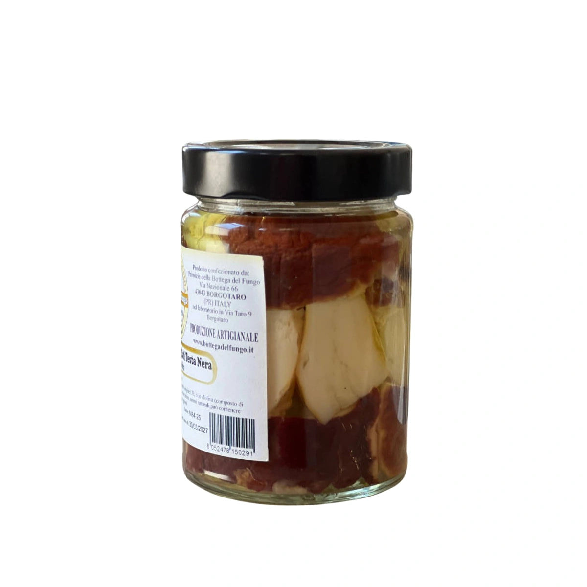 Funghi Porcini tagliati testa nera in olio d'oliva 290 g
