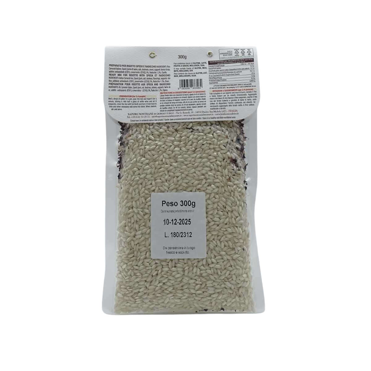 Risotto Speck e Radicchio 300g