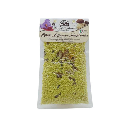 Risotto Zafferano e Porcini 300g.