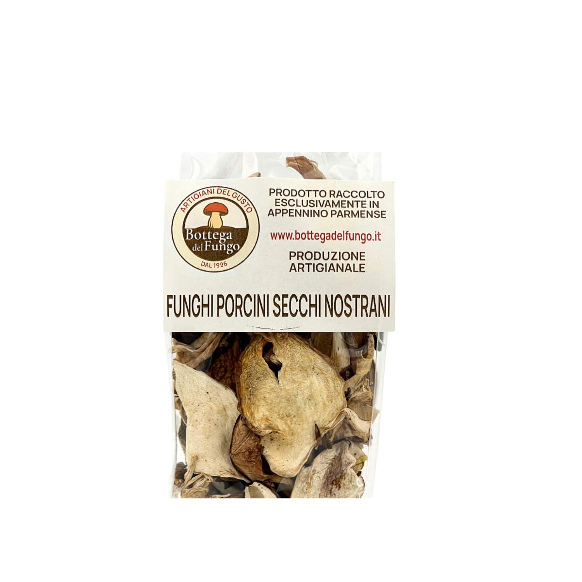 Sacchetto Funghi Porcini Secchi Nostrani 50g