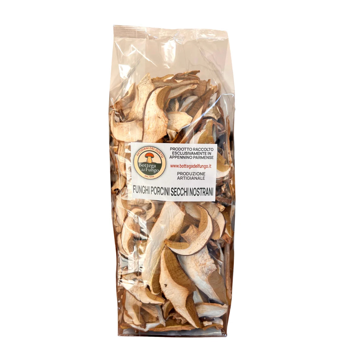 Sacchetto Funghi Porcini Secchi Nostrani 200g