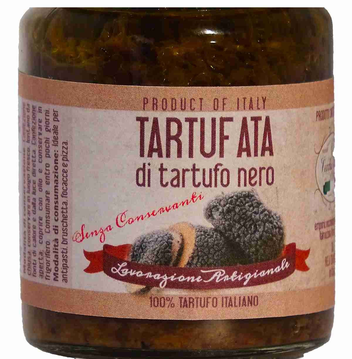 Salsa tartufata al tartufo nero 80g