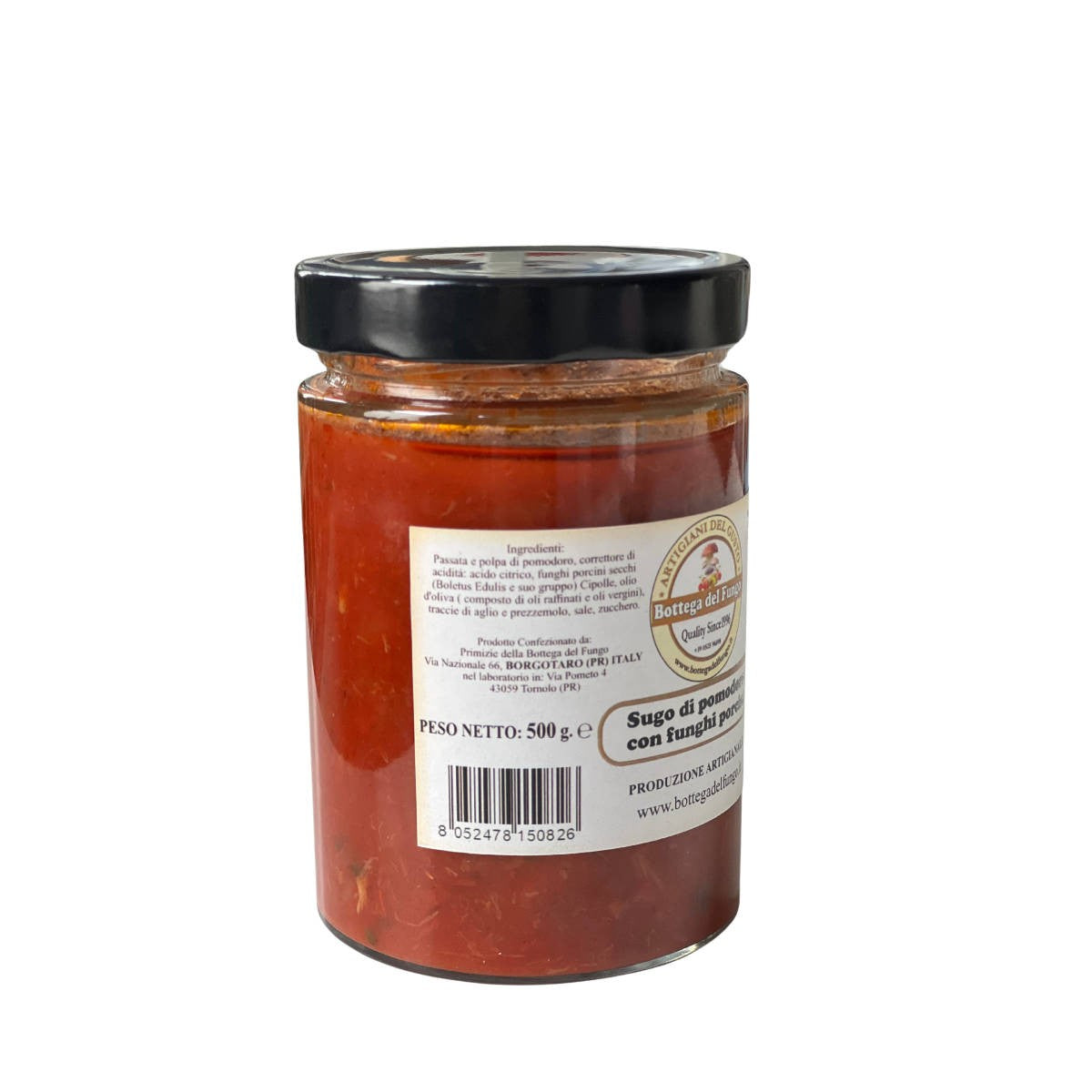 Sugo con funghi Porcini 500g