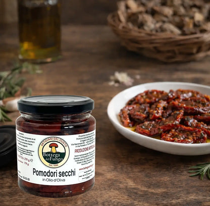 Pomodori secchi sott'olio | Bottega del Fungo