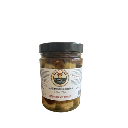 funghi porcini interi testa nera 500 g