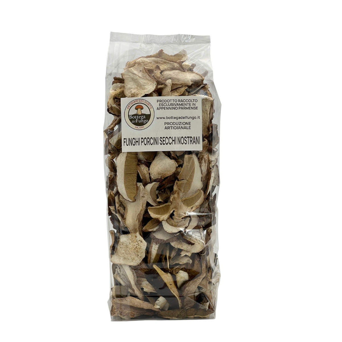 Sacchetto Funghi Porcini Secchi Nostrani 200g