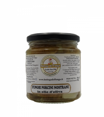 Funghi Porcini Nostrani in olio d'oliva 290g